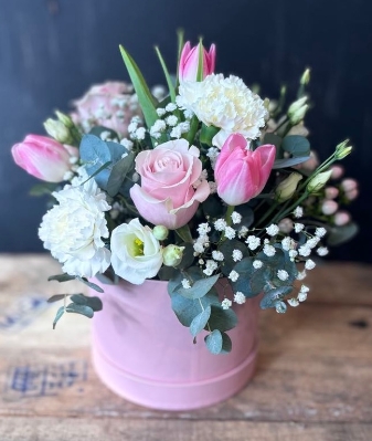 Pink Hat Box