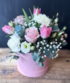 Pink Hat Box